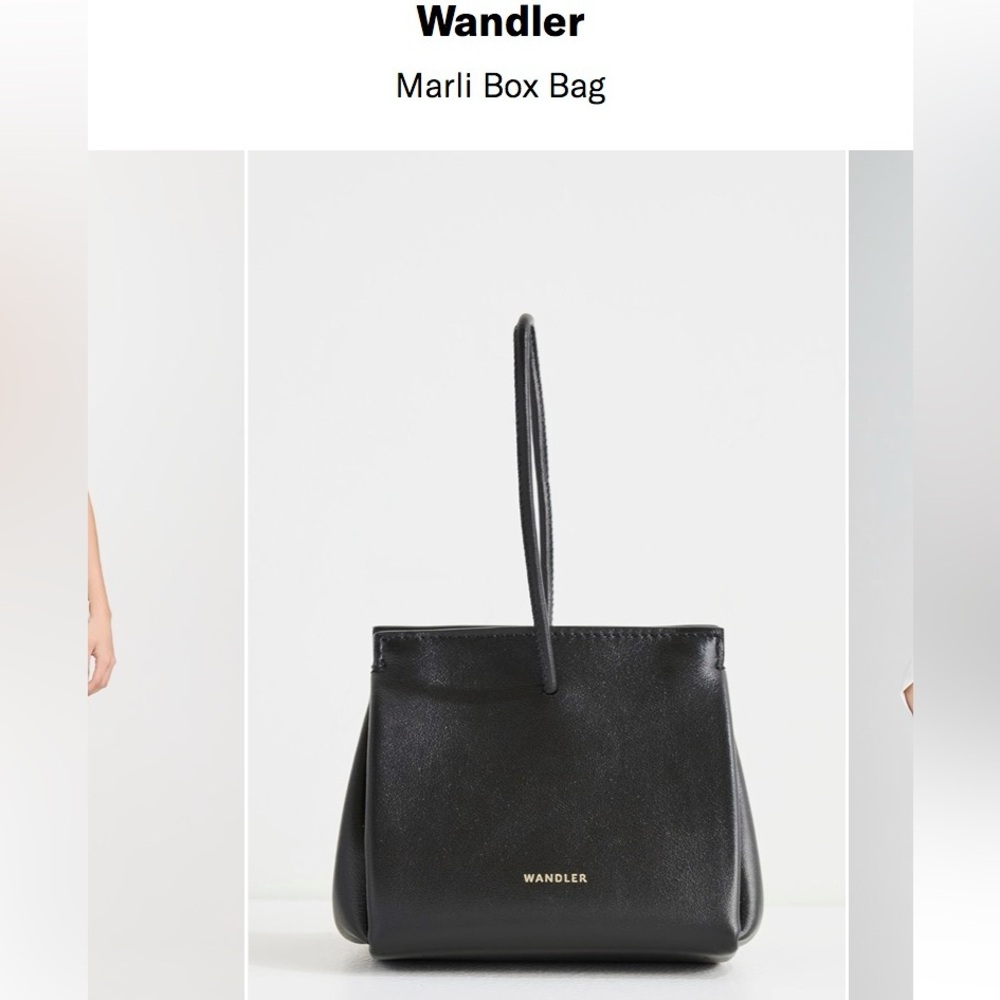 Wandler Black Marli Box Bag NWT